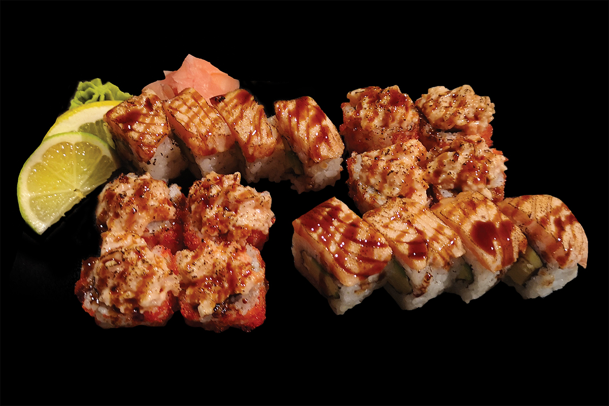 grilled small Set Ikura